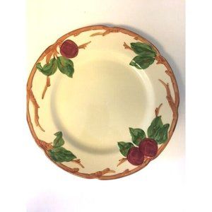 Franciscan Apple Dinner Plate 10-5/8"  "half moon mark" Made in California